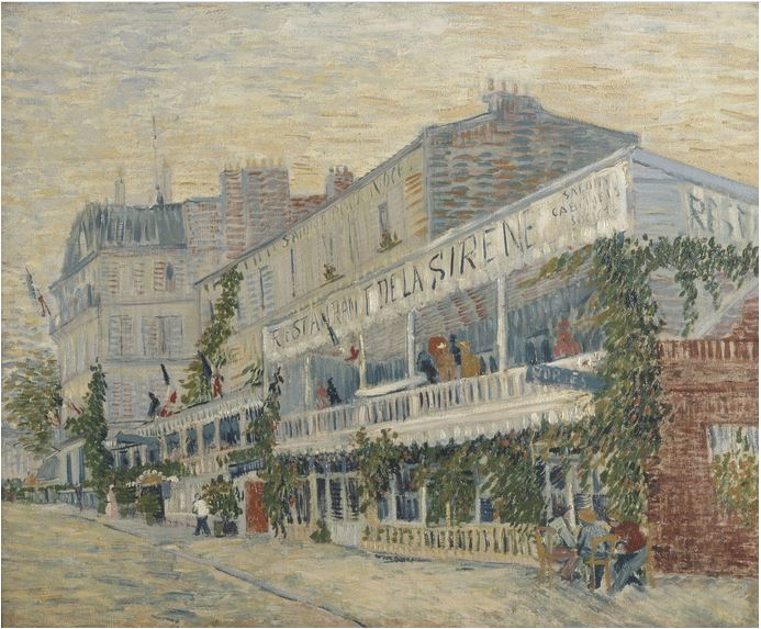 Restaurant de la Sirène ad Asnières di Vincent van Gogh