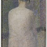 Modella di spalle di Georges Seurat