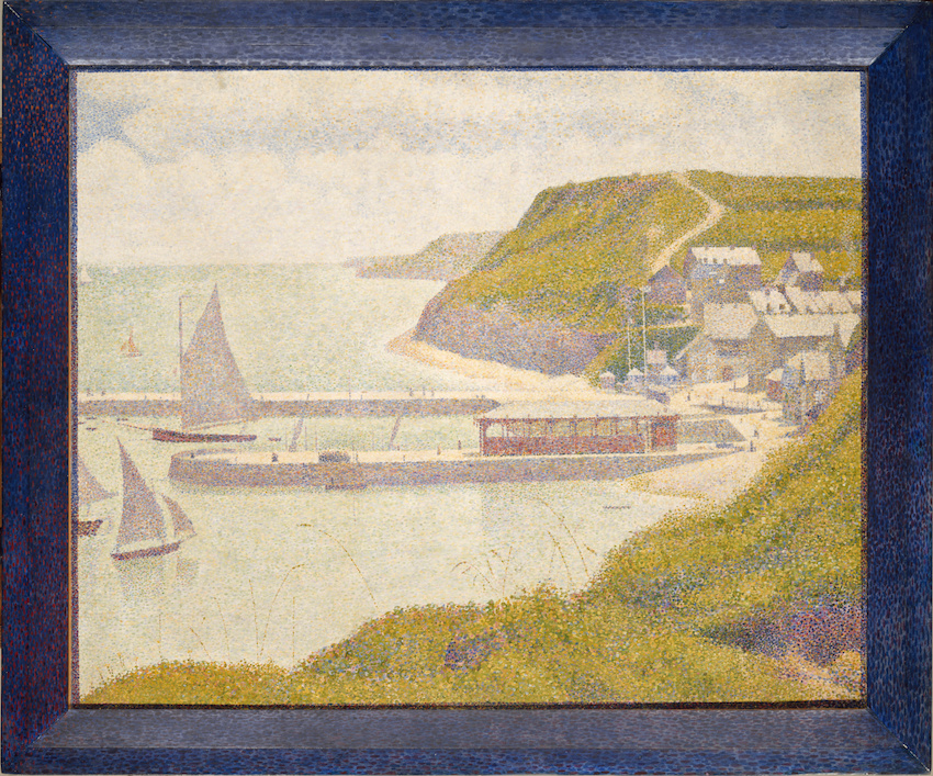 Avamposto a Port-en-Bessin, alta marea di Georges Seurat