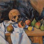 Natura morta con teschio di Paul Cézanne