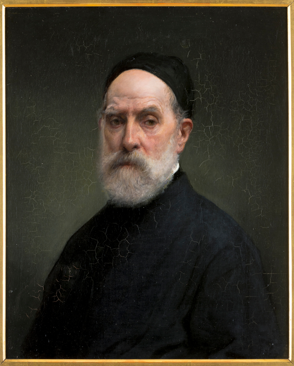 Autoritratto di Francesco Hayez custodito presso la Galleria Tadini di Lovere