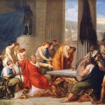 Ulisse alla corte di Alcinoo di Francesco Hayez della Collezione d’Arte della Banca d’Italia a Roma