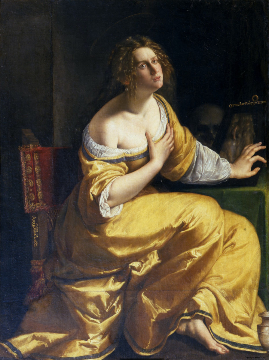 La conversione della Maddalena di Artemisia Gentileschi