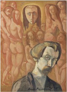 Autoritratto simbolico di Emile Bernard