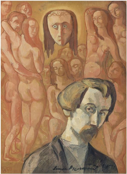 Autoritratto simbolico di Emile Bernard