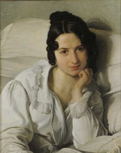Ritratto di Carolina Zucchi di Francesco Hayez
