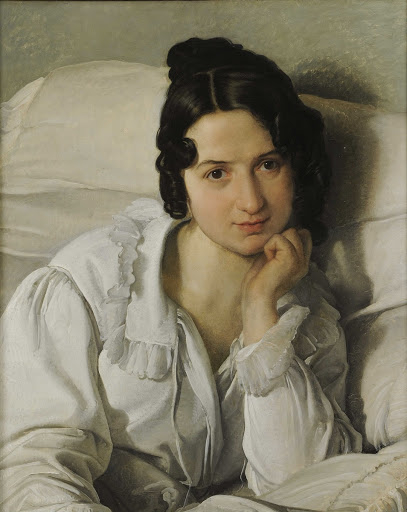 Ritratto di Carolina Zucchi di Francesco Hayez