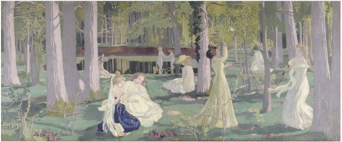 Partita al volano di Maurice Denis
