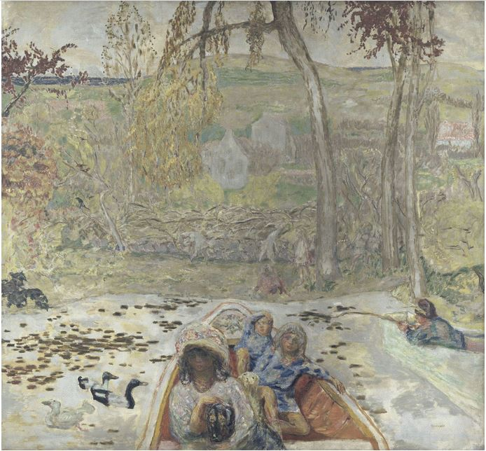 In barca di Pierre Bonnard