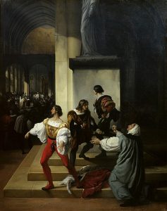 La congiura dei Lampugnani di Francesco Hayez
