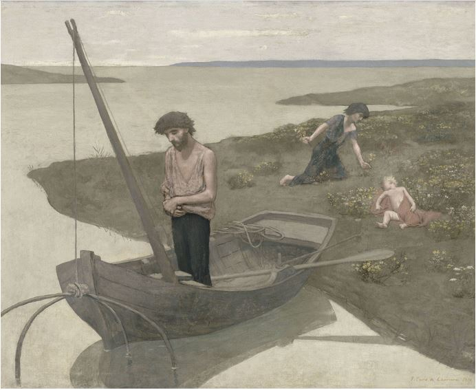 Il povero pescatore di Pierre Puvis de Chavannes