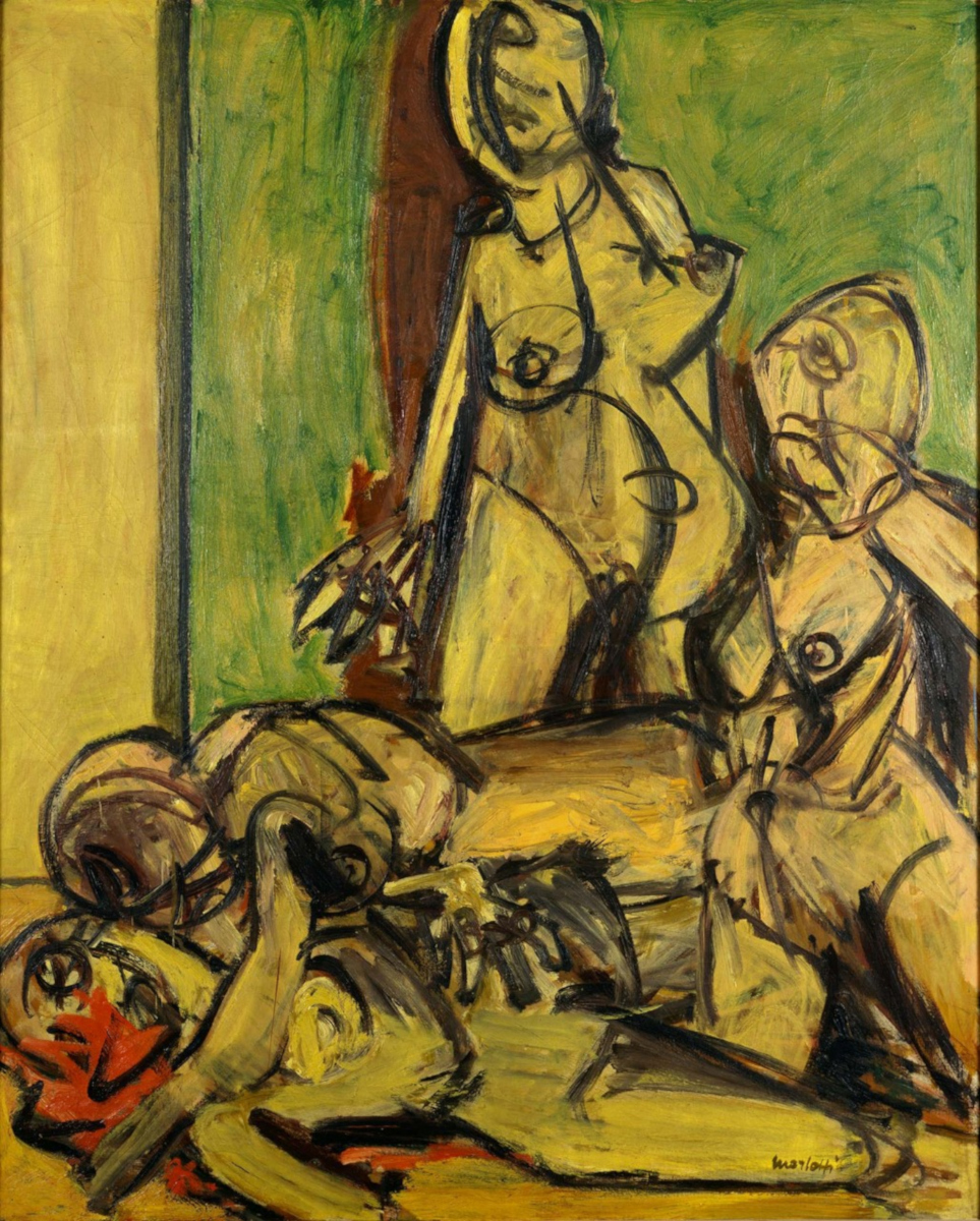 Le donne di Varsavia di Ennio Morlotti