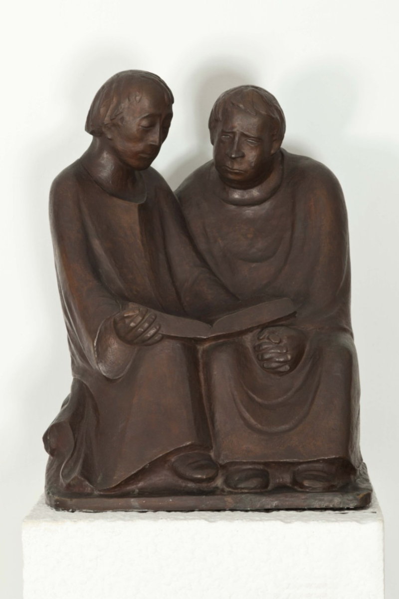 Die lesenden Mönche III di Ernst Barlach