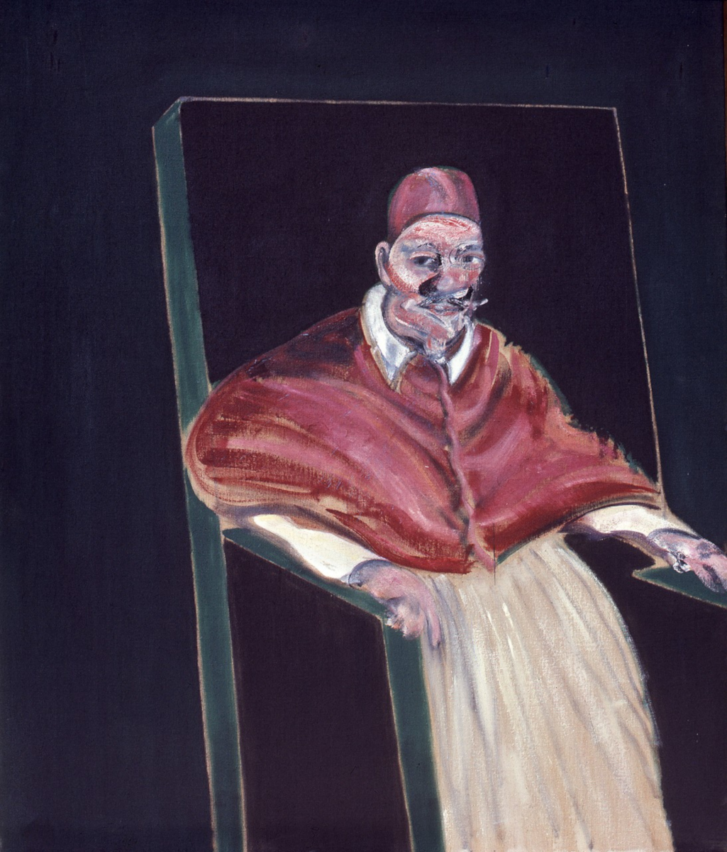 Study After Velázquez's Portrait of Pope Innocent X della collezione vaticana
