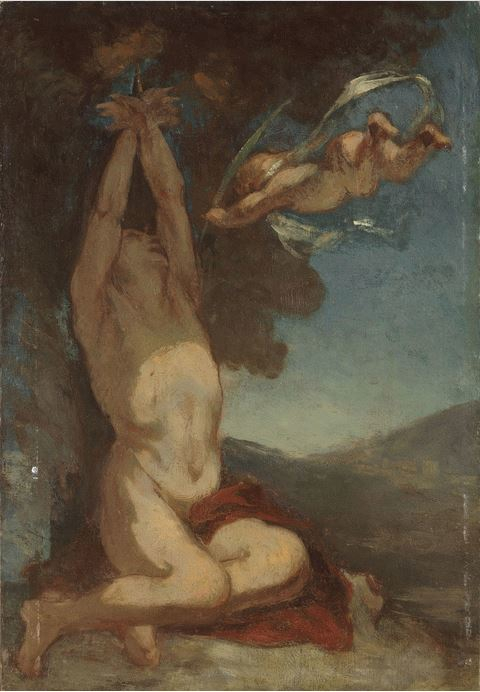Il martirio di San Sebastiano di Honoré Daumier