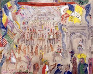 Procession des p&eacute;nitents de Furnes di James Ensor