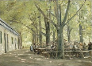 Brasserie di campagna di Max Liebermann