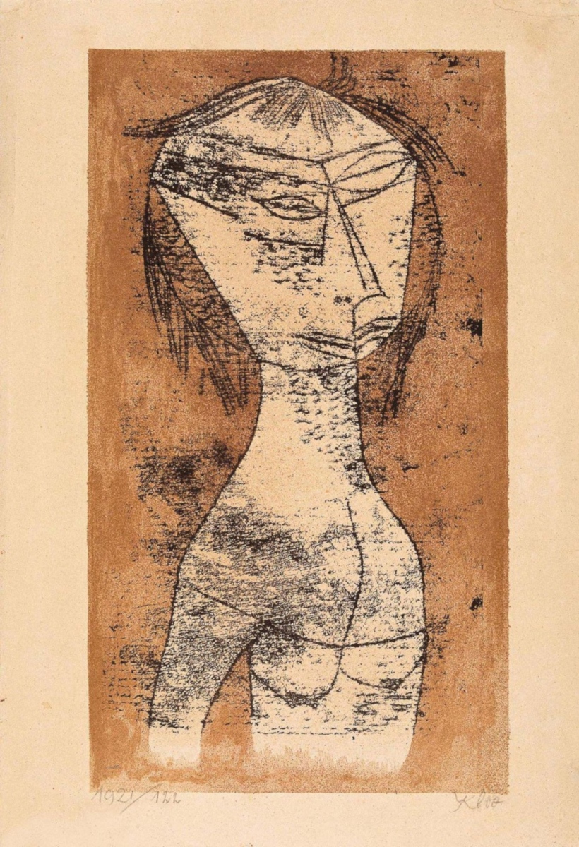 Die Heilige vom inneren Licht di Paul Klee