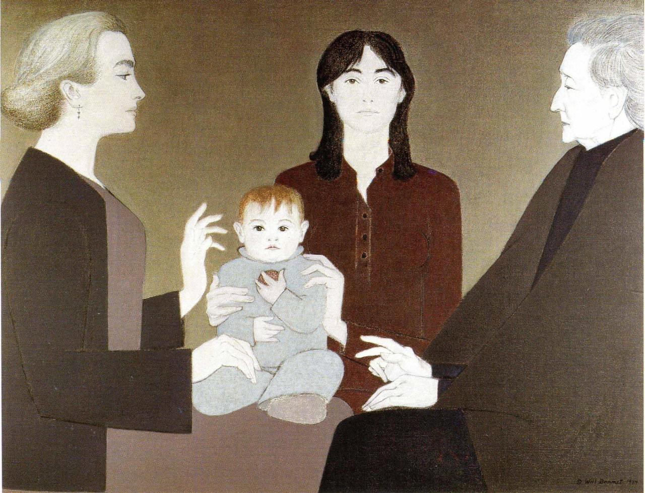 Four generations di Will Barnet