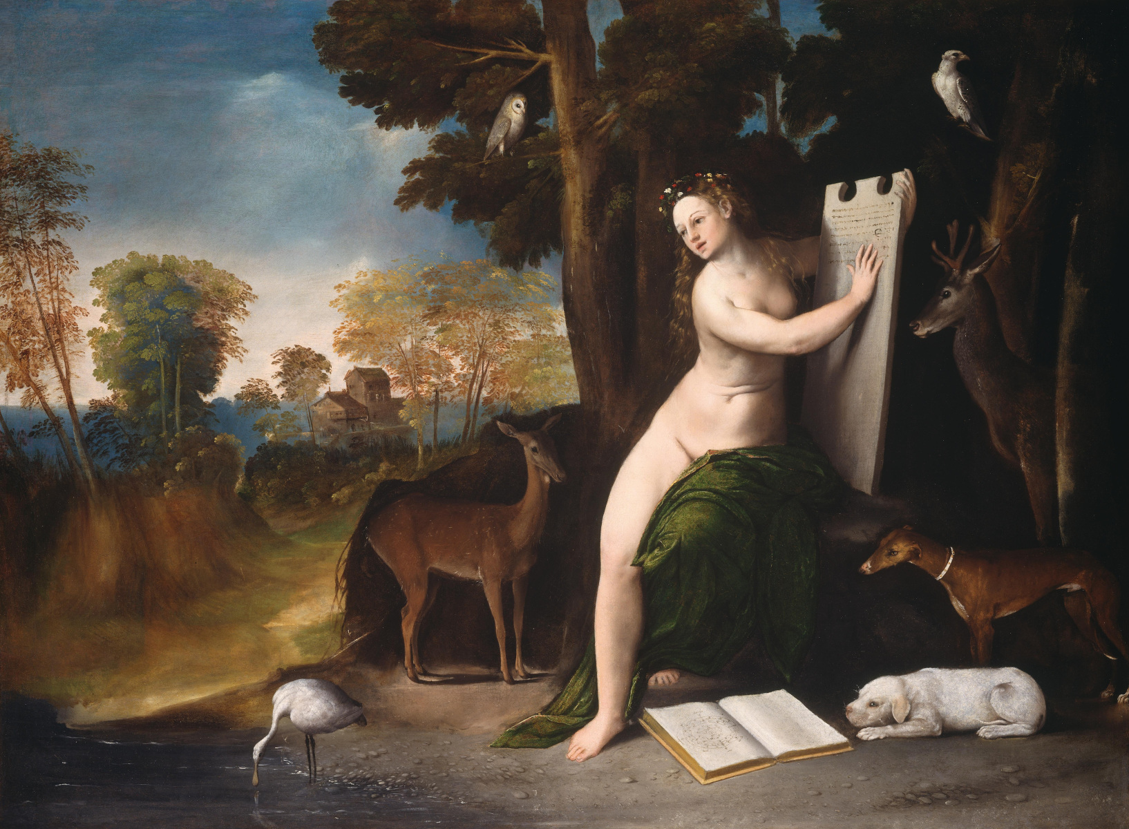 Circe e i suoi amanti in un paesaggio di Dosso Dossi