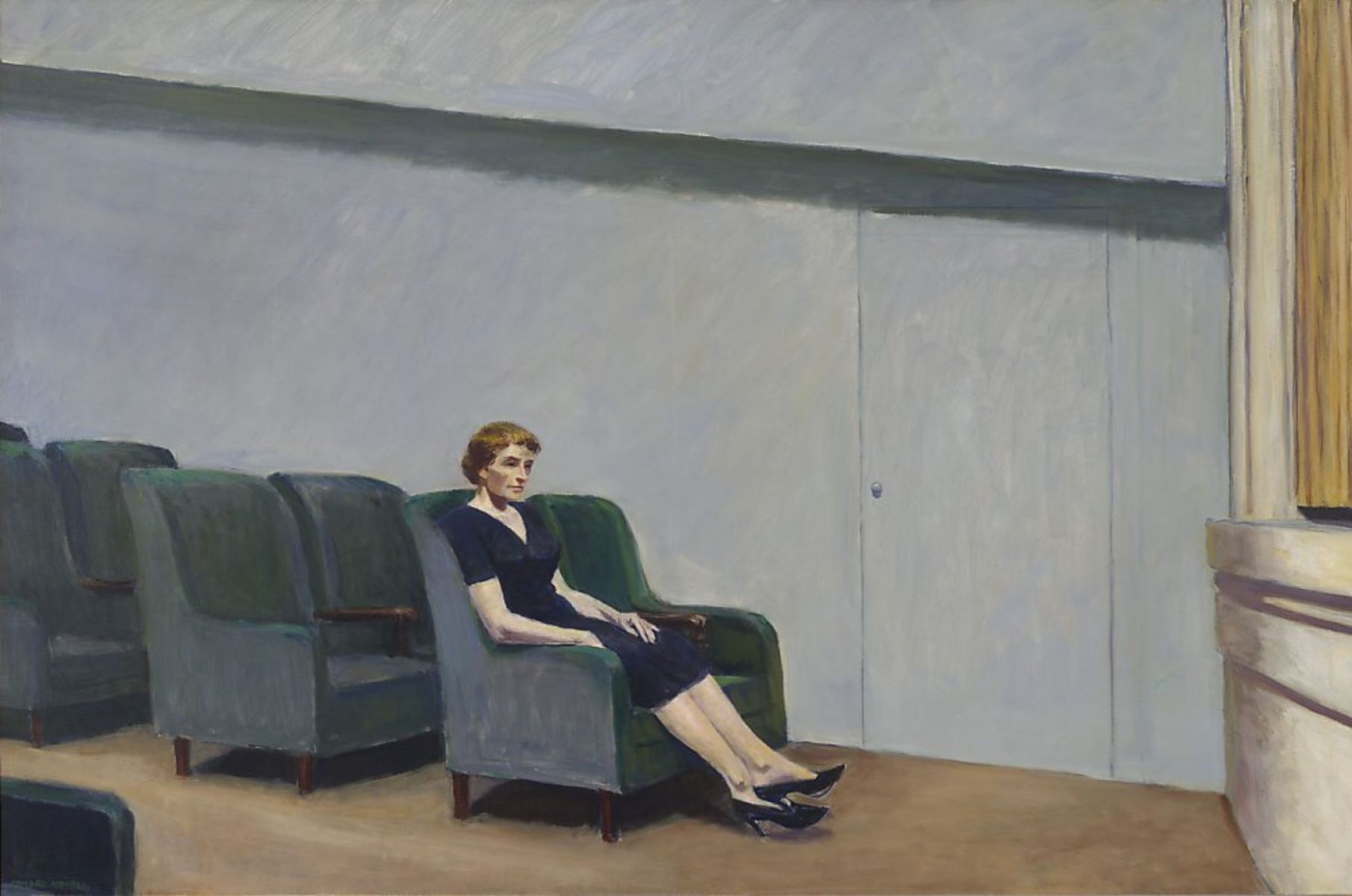 Intermission di Edward Hopper