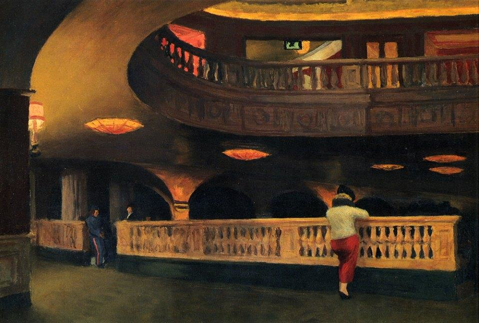 The Sheridan Theatre di Edward Hopper