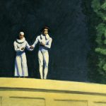 Two Comedians di Edward Hopper