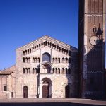 La facciata del Duomo di Parma