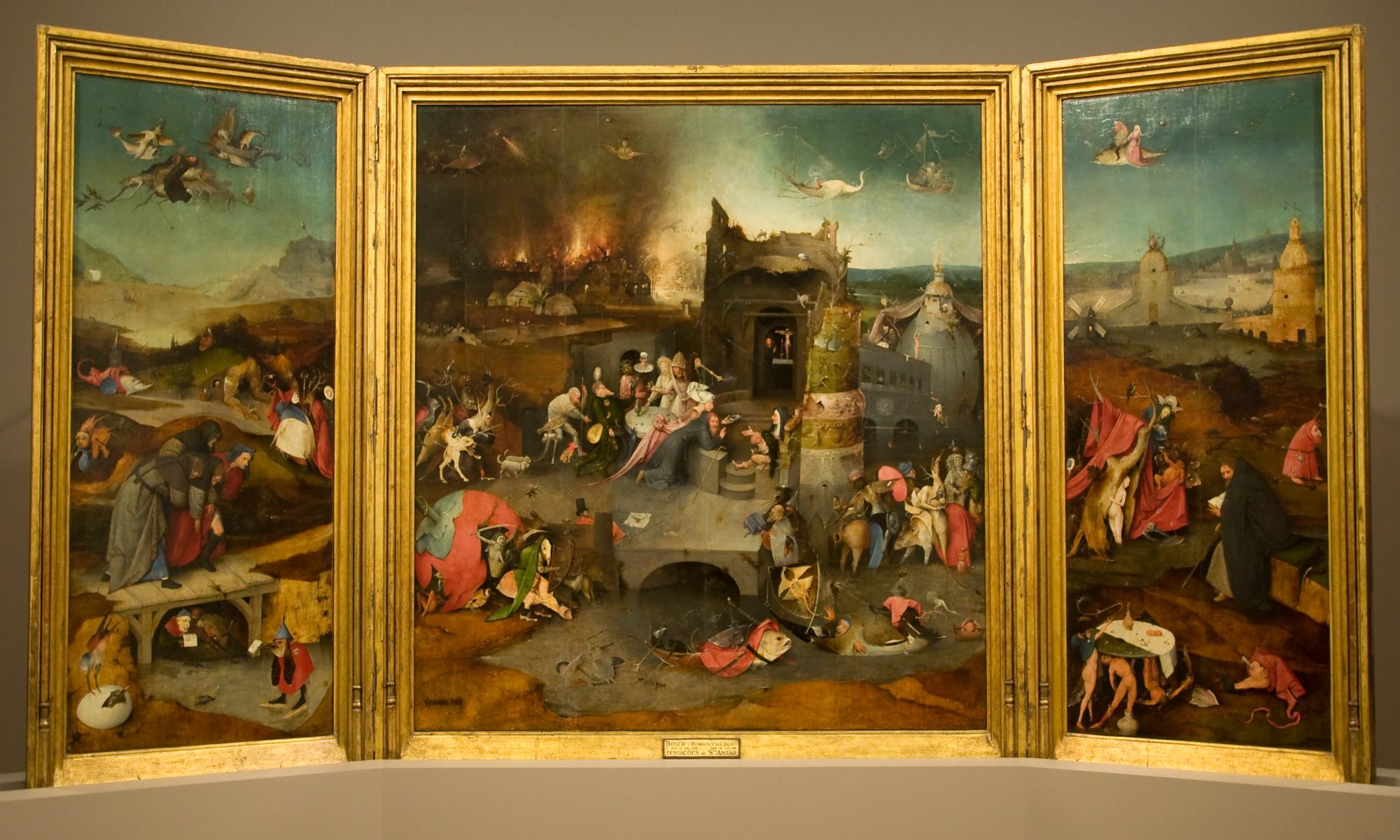 Le tentazioni di Sant'Antonio di Hieronymus Bosch