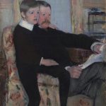 Ritratto di Alexander Cassatt e suo figlio, Robert Kelso Cassatt di Mary Cassatt