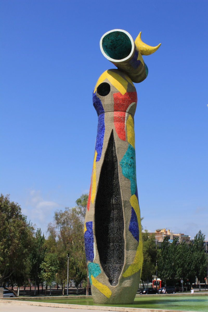 La donna e l'uccello di Joan Mirò