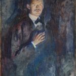 Autoritratto con sigaretta di Edvard Munch