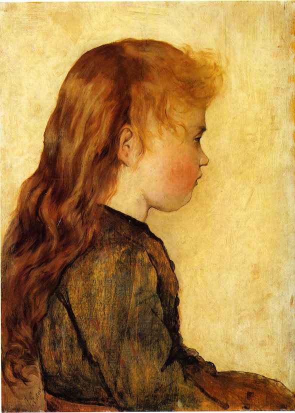 Gotine rosse di Giovanni Fattori