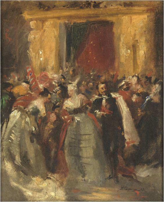 Ballo in maschera di Jean-Baptiste Carpeaux