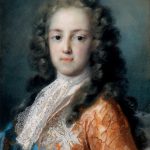 Ritratto di Luigi XV di Francia di Rosalba Carriera