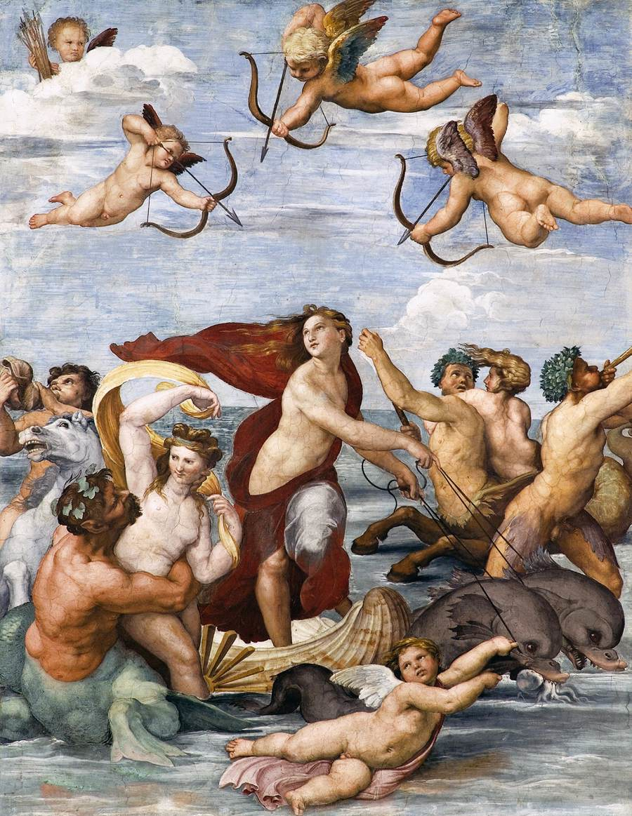 Trionfo di Galatea di Raffaello