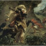 Caccia alla tigre di Eugène Delacroix