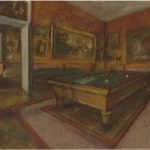 Sala da biliardo di Edgar Degas