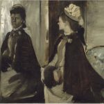 La Signora Jeantaud allo specchio di Edgar Degas