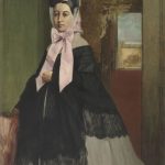 Ritratto di Thérèse de Gas di Edgar Degas