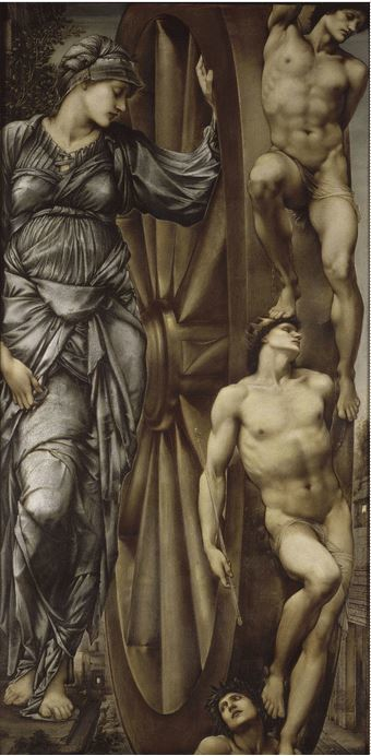La Ruota della Fortuna di Edward Burne-Jones