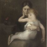 Il bambino malato di Eugène Carrière