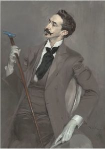 Il conte Robert de Montesquiou di Giovanni Boldini