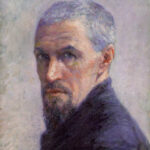 Gustave Caillebotte, Autoritratto (1892); olio su tela, 40,5×32,5 cm, museo d'Orsay, Parigi.