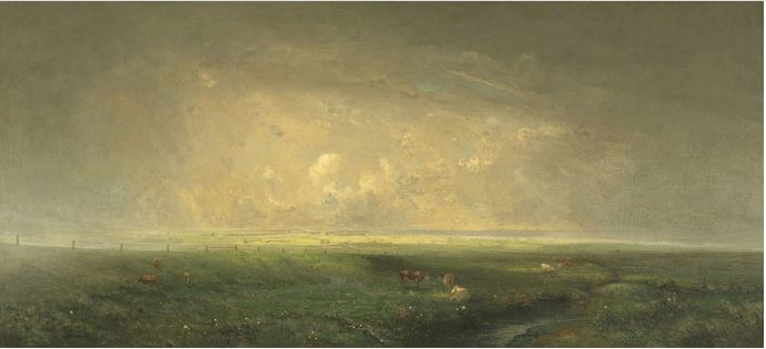 Pioggia e sole di Antoine Chintreuil