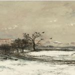 La Neve di Charles-François Daubigny