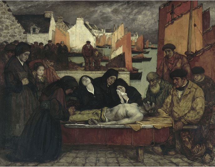 Nel paese del mare. Dolore di Charles Cottet