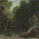 Il ruscello nero di Gustave Courbet