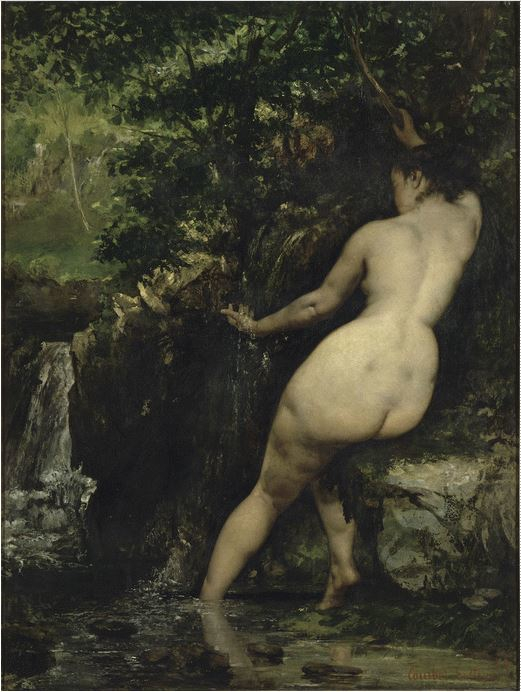 La sorgente di Gustave Courbet