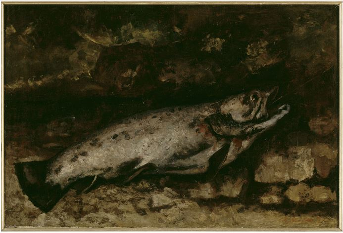 La trota di Gustave Courbet
